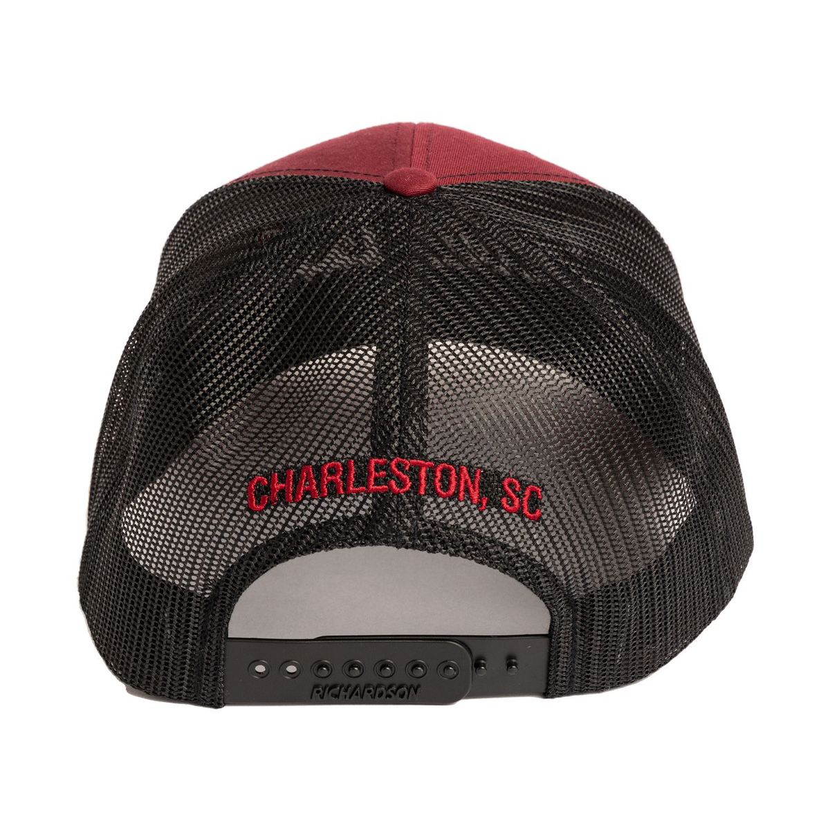 Baseball Cap - Maroon Or Black Mesh Back