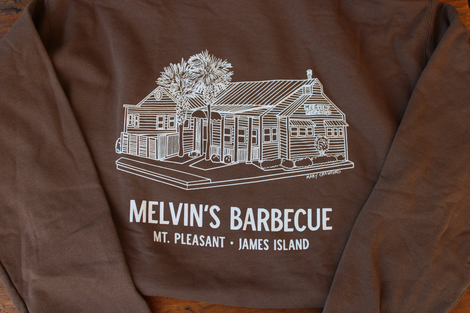 Melvin's Brown Building Hoodie