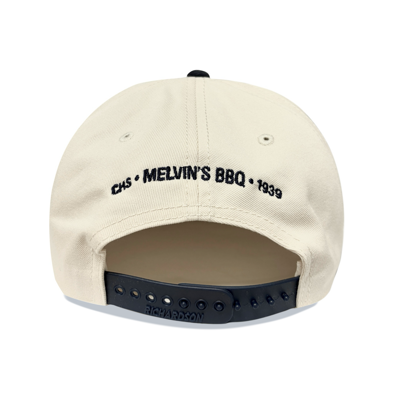 Melvin's Upside Down Cream/Navy Hat