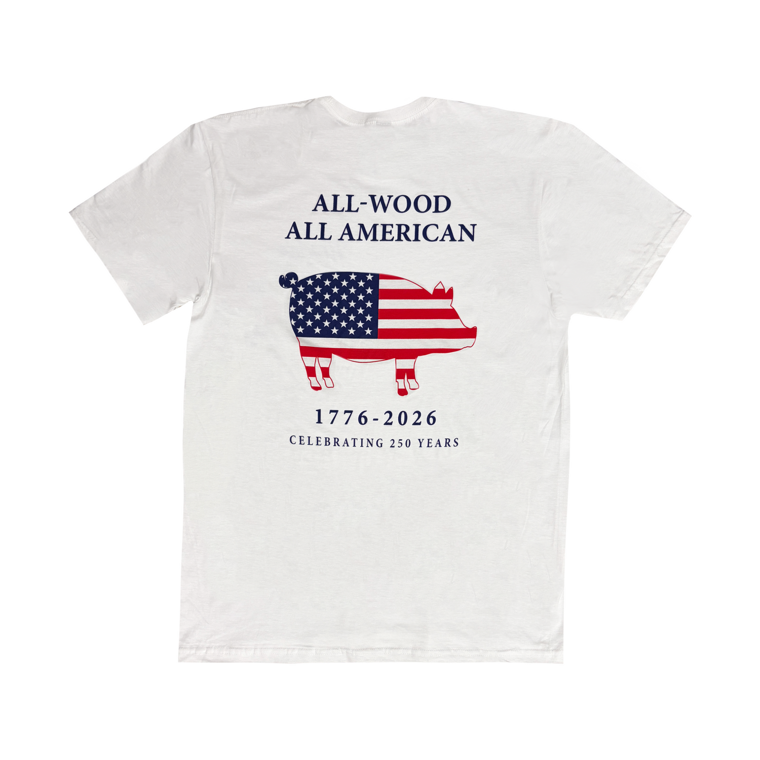 Melvin's 'All-Wood All American' White T-Shirt