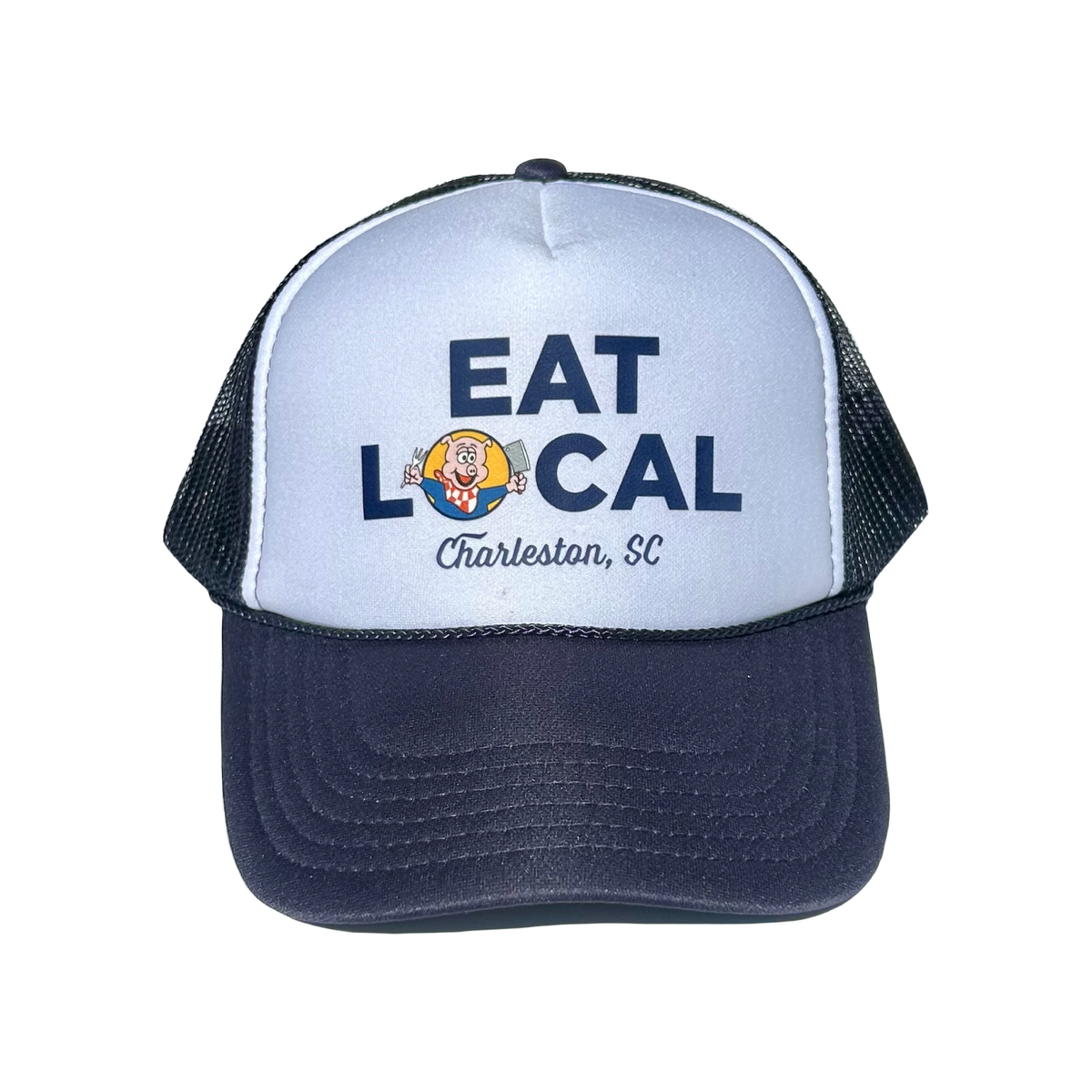 eat local otto foam rope hat