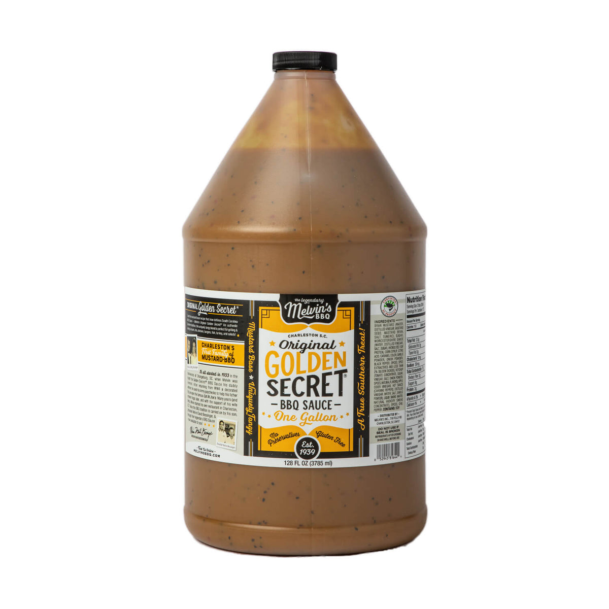 melvin's original golden secret sauce - 1 gallon