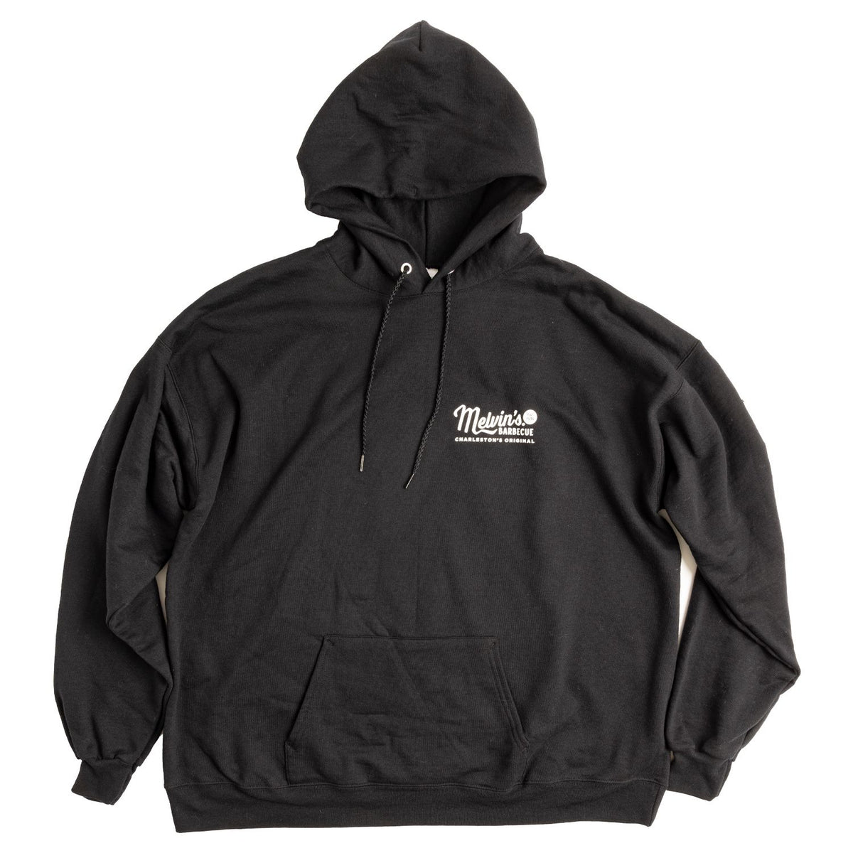 Melvin's BBQ Black Too Much Butt Hoodie – Melvins BBQ