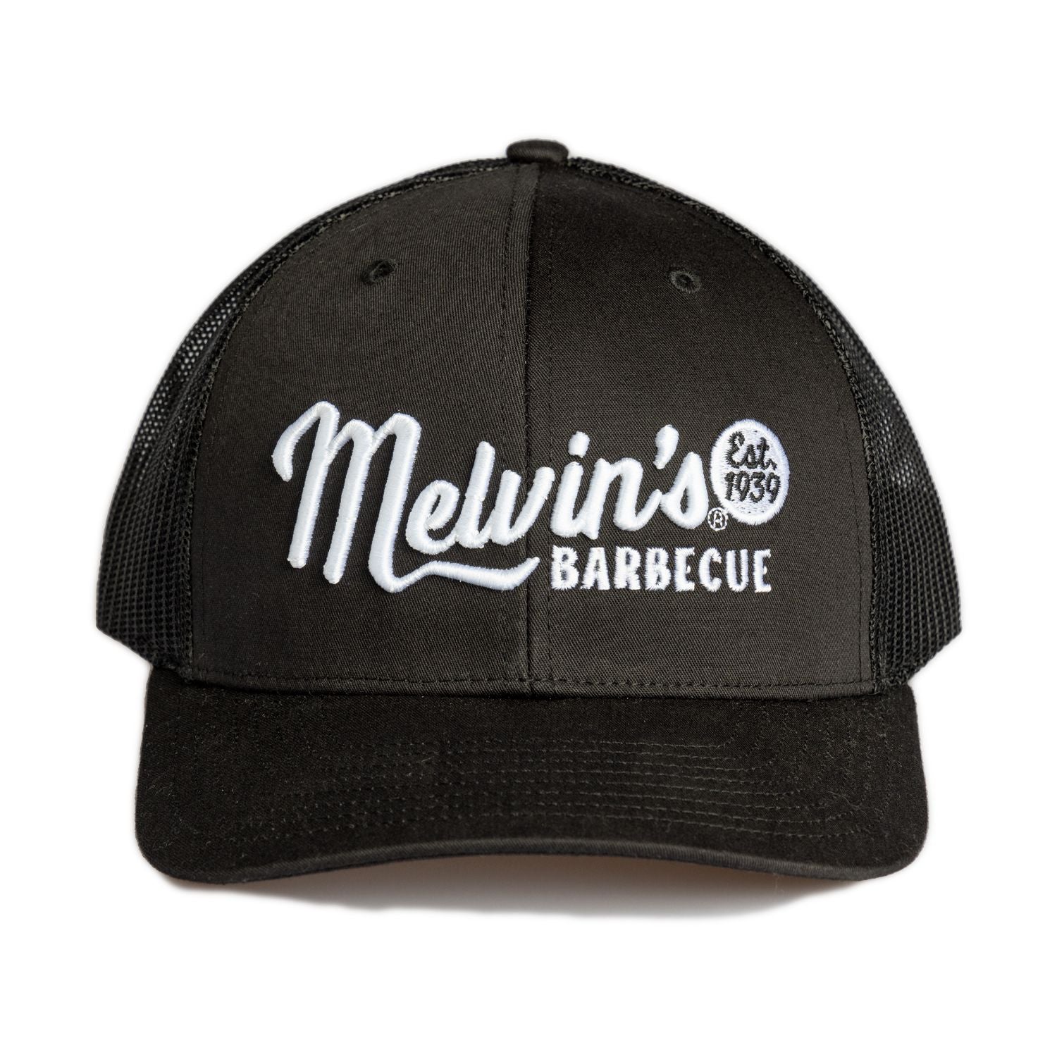 Melvin's Black Richardson Stitch Hat