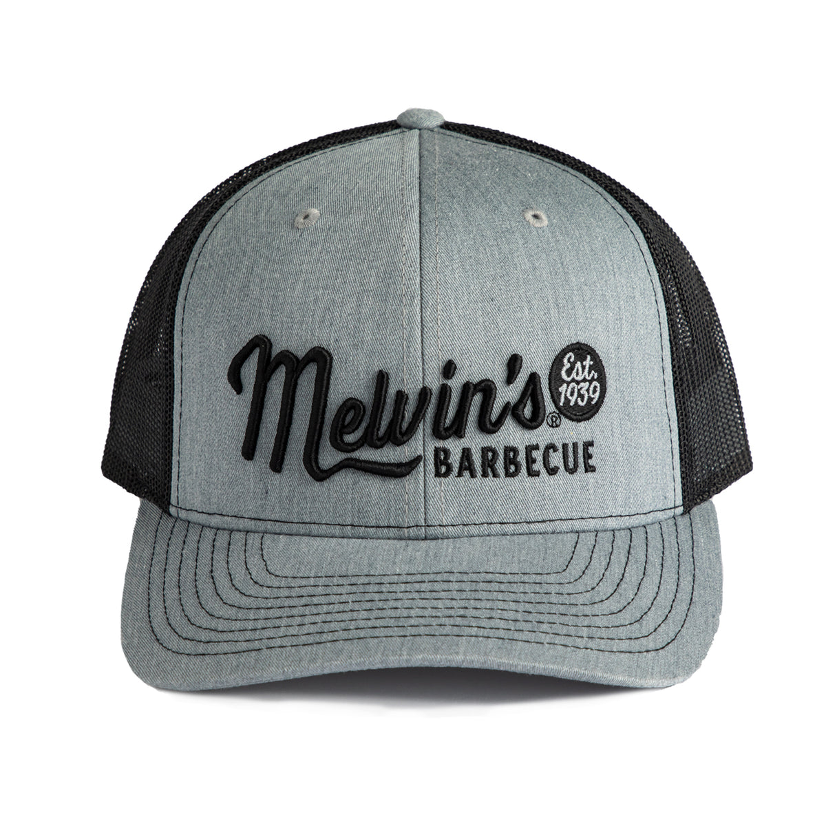melvin's grey richardson stitch hat