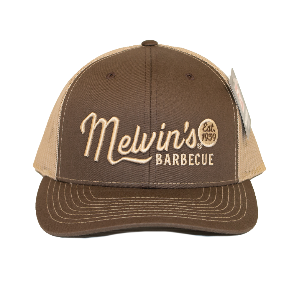 Melvin's Brown/Tan Richardson Stitch Hat